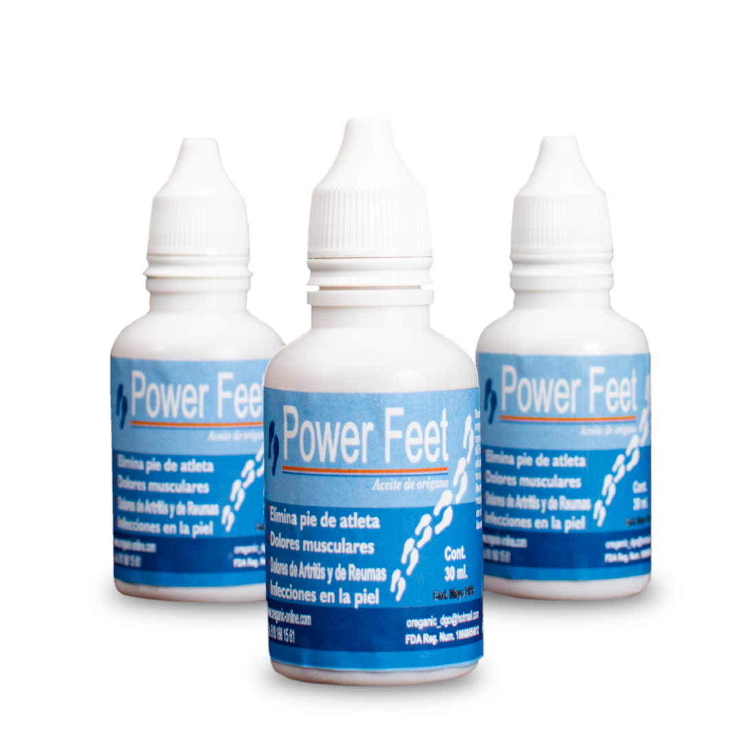 Aceite de orégano marca: Power feet 30ml (1oz.) Uso externo
