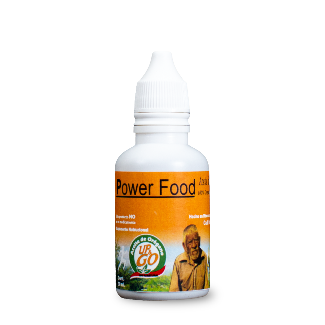 Power food Oregano oil Plastic Dropper 30ml (1oz.)