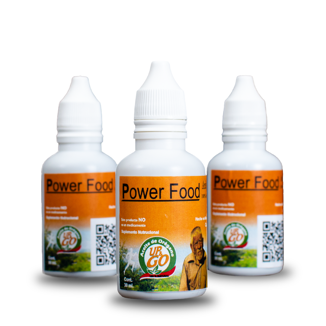 Power food Oregano oil Plastic Dropper 30ml (1oz.)