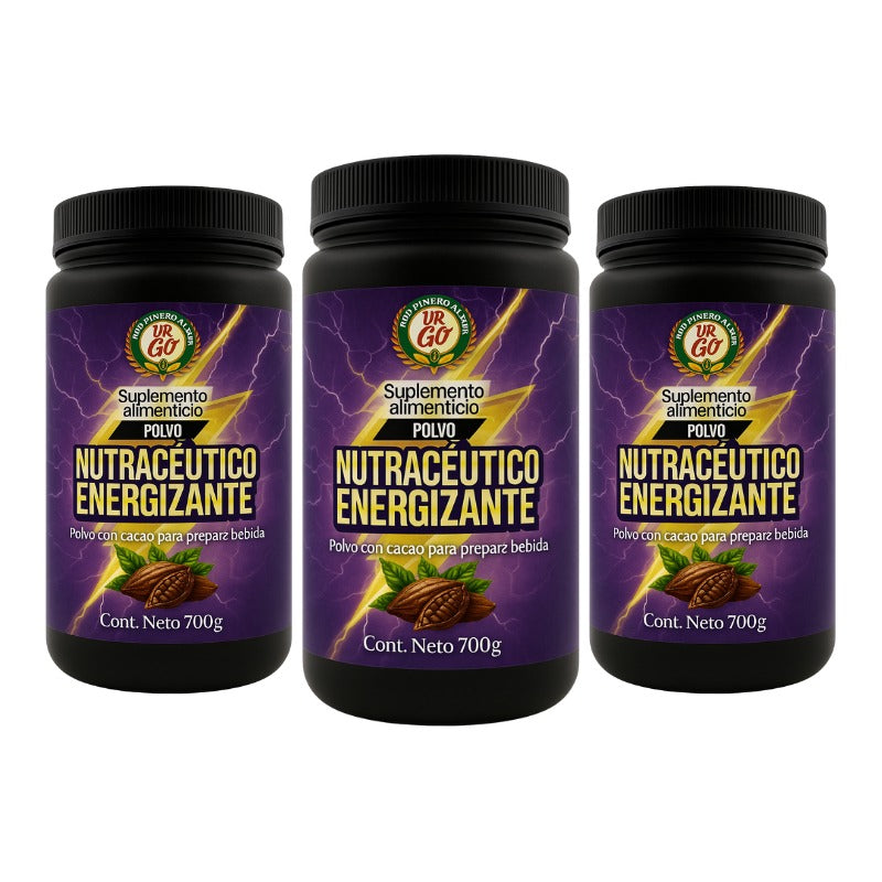 Polvo nutracéutico energizante