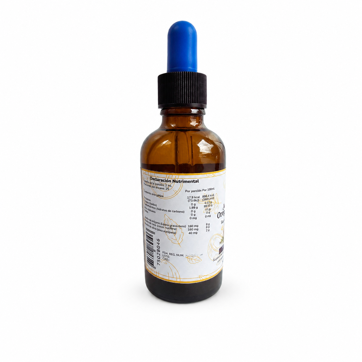Aceite de Orégano con Coco (50ml)