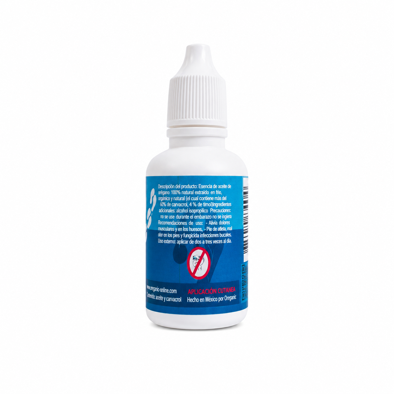 Aceite de orégano marca: Power feet 30ml (1oz.) Uso externo